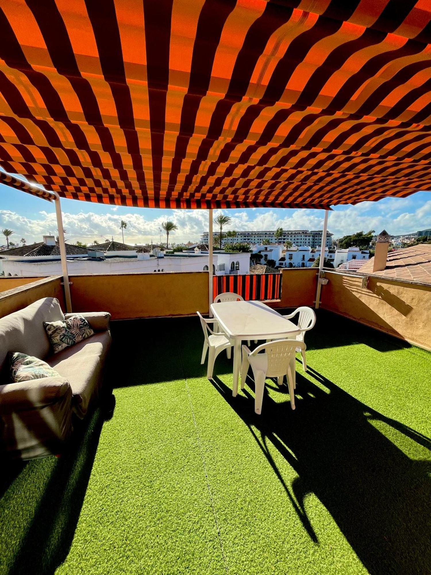 Atico Con Gran Terraza A 50 Metros De La Playa De Casares Apartman San Luis de Sabinillas Kültér fotó
